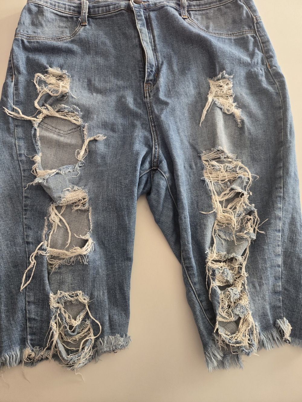 Fashion Nova - Light Blue Denim Jeans
